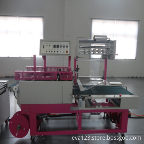 thermal shirnk plastic film boxes sealing machine